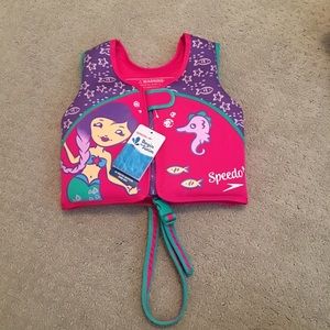 NWT Speedo Toddler Life Vest
